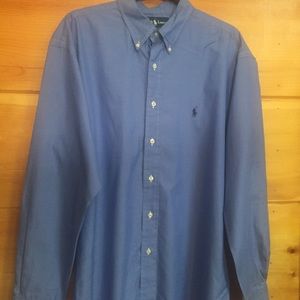 [Ralph Lauren] Yarmouth long sleeve shirt blue 17
